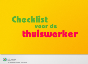 Checklist voor de thuiswerker